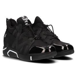 Filippo HJ8592-30 schwarze Turnschuhe 2