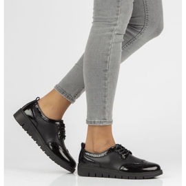 Lederschuhe Filippo DP3206 / 21 Bk schwarz 1