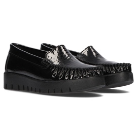 Lederschuhe Filippo DP3024 / 21 Bk Cr schwarz 1