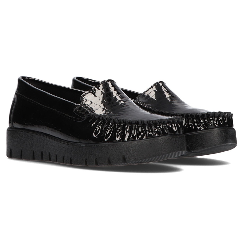 Lederschuhe Filippo DP3024 / 21 Bk Cr schwarz 1