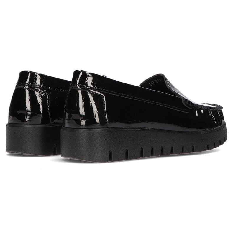 Lederschuhe Filippo DP3024 / 21 Bk Cr schwarz 2