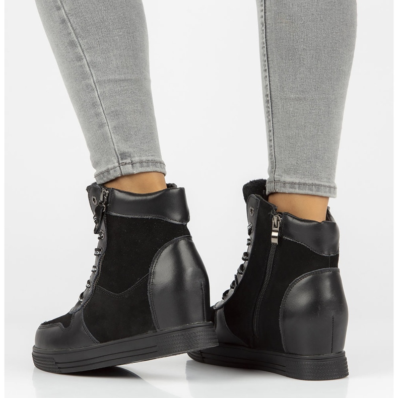 Leder Filippo DBT3148 / 21 Bk Schwarze Stiefel 1