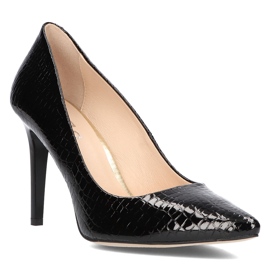 Lederpumps Filippo 1555 Schwarz 1