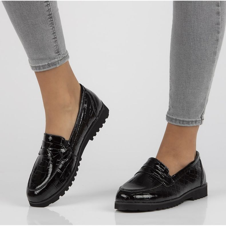 Ledermokassins Filippo DP3172 / 21 Bk schwarz 1