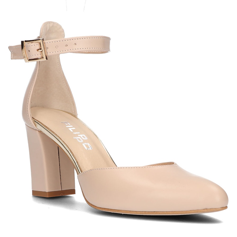 Lederpumps Filippo 2058 beige 1
