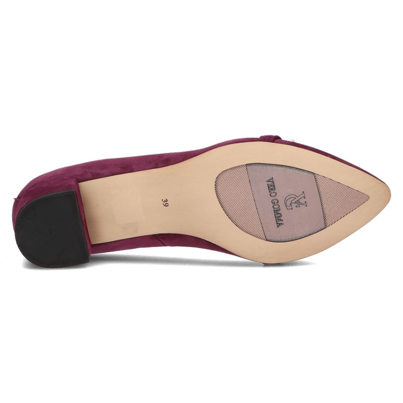 Lederschuhe Filippo 2109/2 lila 1