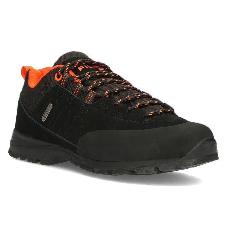 Wanderschuhe aus Leder Filippo MTR3402 / 21 Bk schwarz 1