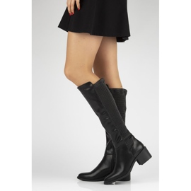 Schwarze Filippo DKZ1583 / 21 Bk Stiefel 1