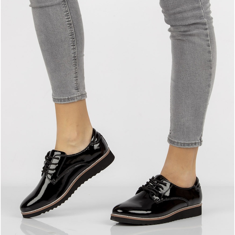 Lederschuhe Filippo DP1514 / 22 Bk schwarz 1