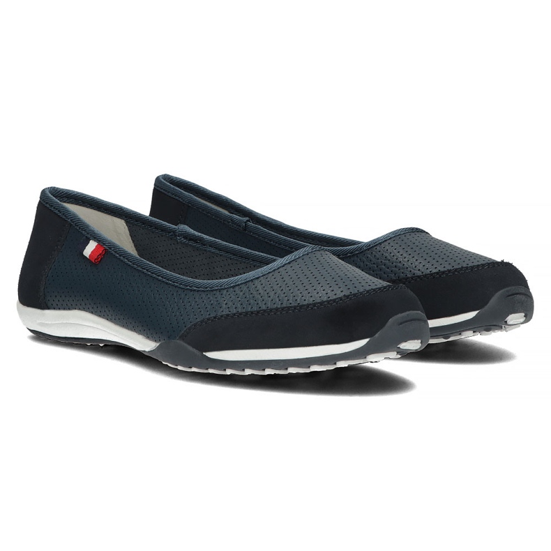 Lederschuhe Filippo DP142 / 22 Nv marineblau 1