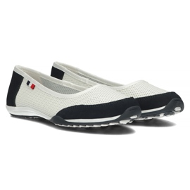 Lederschuhe Filippo DP142 / 22 Wh Nv weiß und marineblau 1