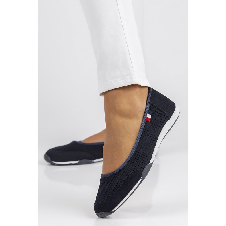 Lederschuhe Filippo DP143 / 22 Nv marineblau navy blau 1