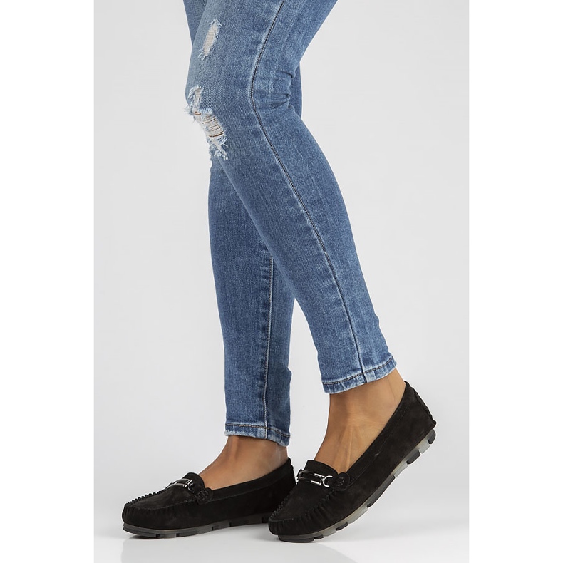 Lederhalbschuhe Filippo DP1202 / 22 schwarz 1