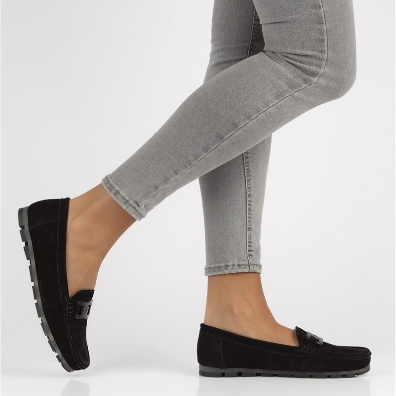 Ledermokassins Filippo DP3630 / 22 Bk schwarz 2