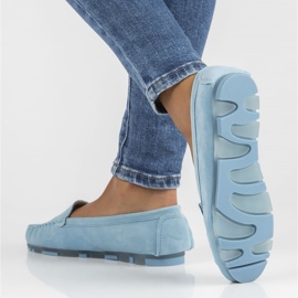 Lederhalbschuhe Filippo DP2037 / 22 Bl blau 2