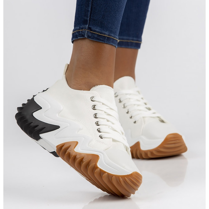 Filippo UB07P Wh weiße Turnschuhe 1