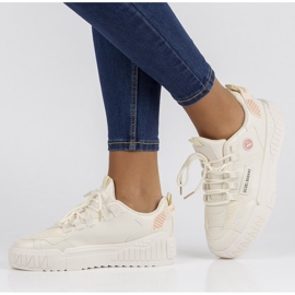 Filippo LA198P Seien Sie beige Turnschuhe 1