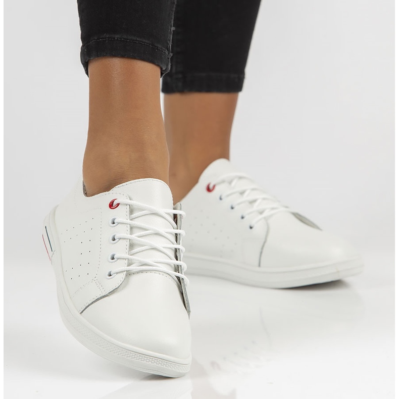 Lederschuhe Filippo DP3508 / 22 Wh weiß 1