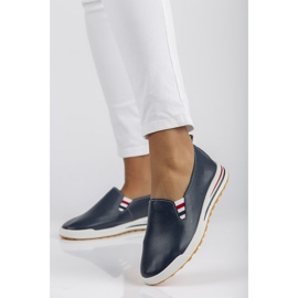 Lederschuhe Filippo DP3510 / 22 Nv marineblau 1