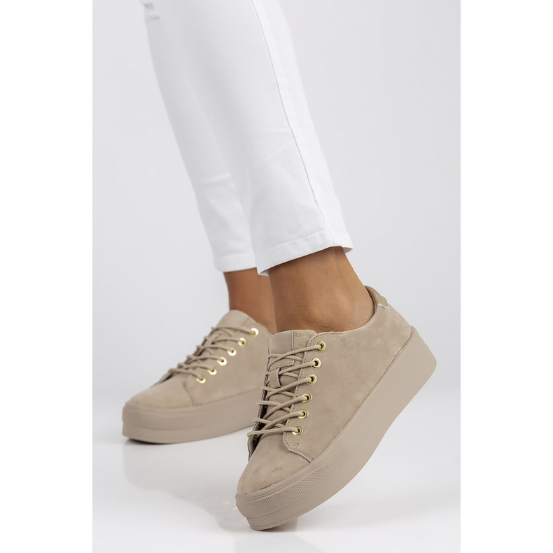 Lederschuhe FILIPPO DP3533 / 22 Beige sein 1
