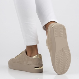 Lederschuhe FILIPPO DP3533 / 22 Beige sein 2