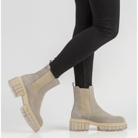 Graue Filippo 30328 Wildlederstiefel 2