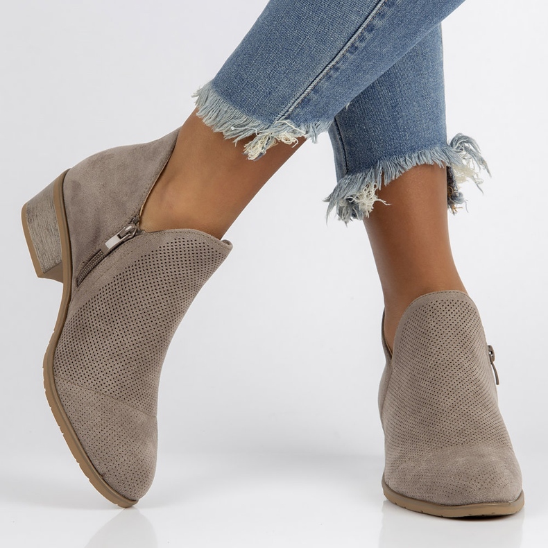 Filippo DBT3673 / 22 Gr graue Stiefel 1