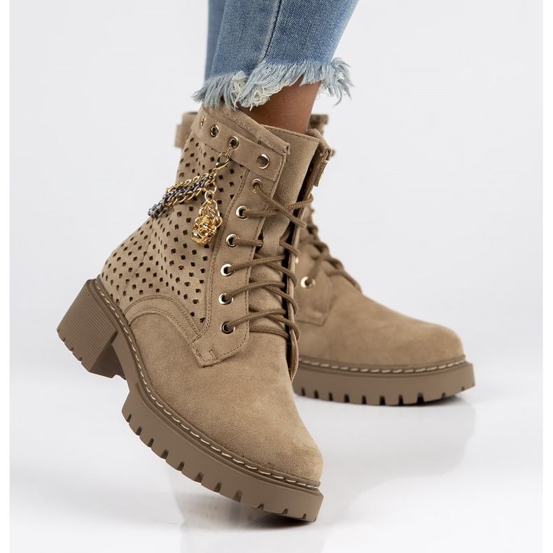 Filippo DBT3677 / 22 Seien Sie beige Stiefel 1