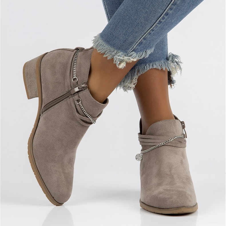 Filippo DBT3672 / 22 Gr graue Stiefel 2