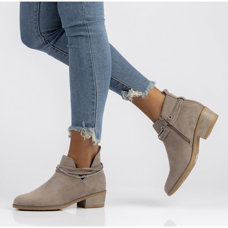 Filippo DBT3672 / 22 Gr graue Stiefel 1