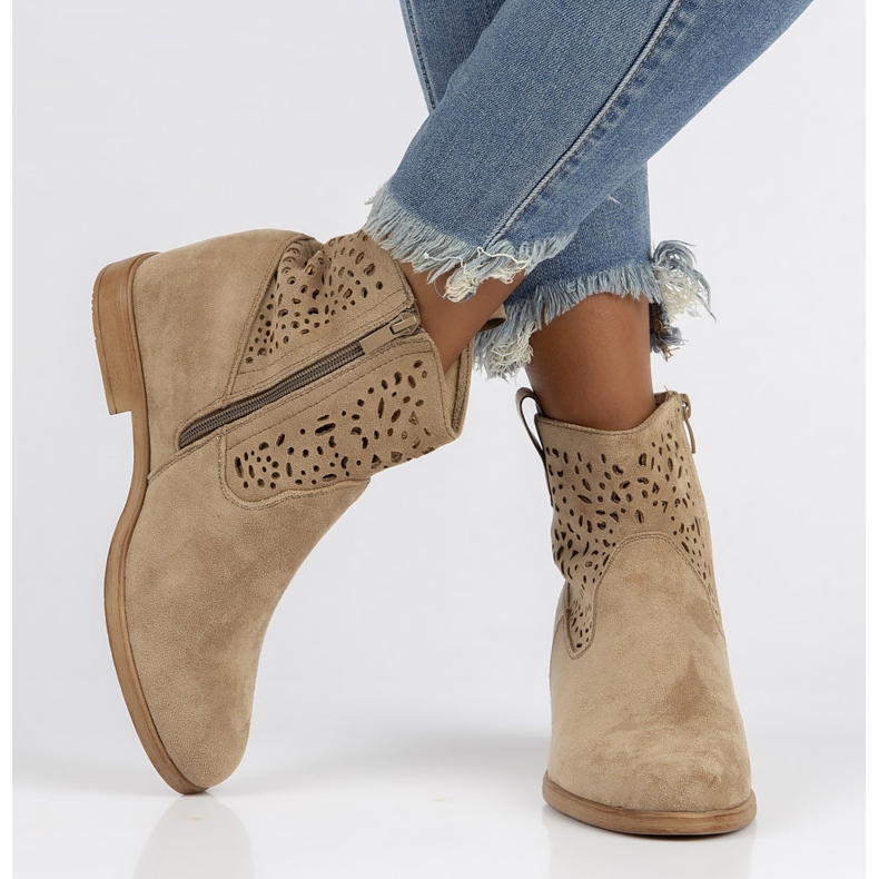 Filippo DBT3676 / 22 Seien Sie beige Stiefel 2