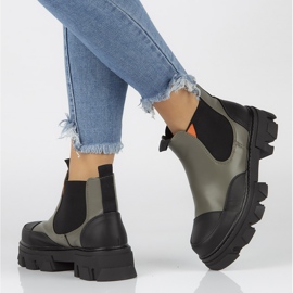 Filippo BJ11-5KB grüne Stiefel 1