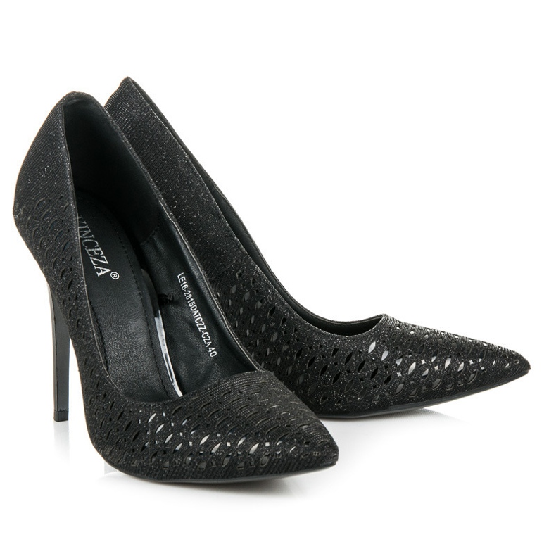 Vinceza Elegante Pumps schwarz 2