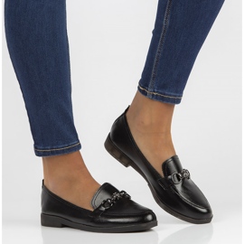 Schwarze Filippo B50022-BL Schuhe 1