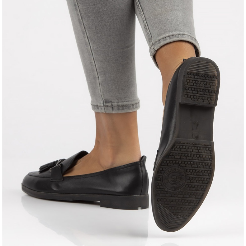 Schwarze Filippo B50019-BL Schuhe 1