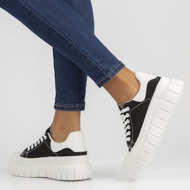 Schwarze Filippo 19352 Turnschuhe 1