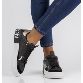 Filippo GG599 Turnschuhe schwarz 2