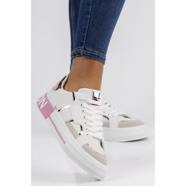 Filippo GG599 rosa Turnschuhe weiß mehrfarbig 1