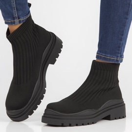 Schwarze Filippo 6850 Stiefel 1