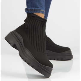 Schwarze Filippo 6850 Stiefel 2