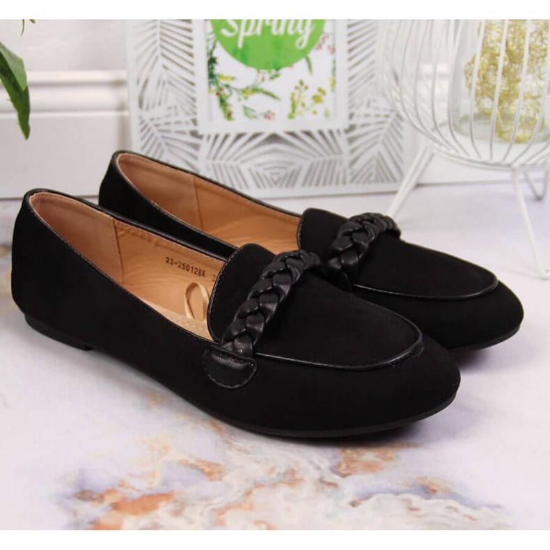 Schwarze Loafer Lordsy Potocki W WOL64A 2