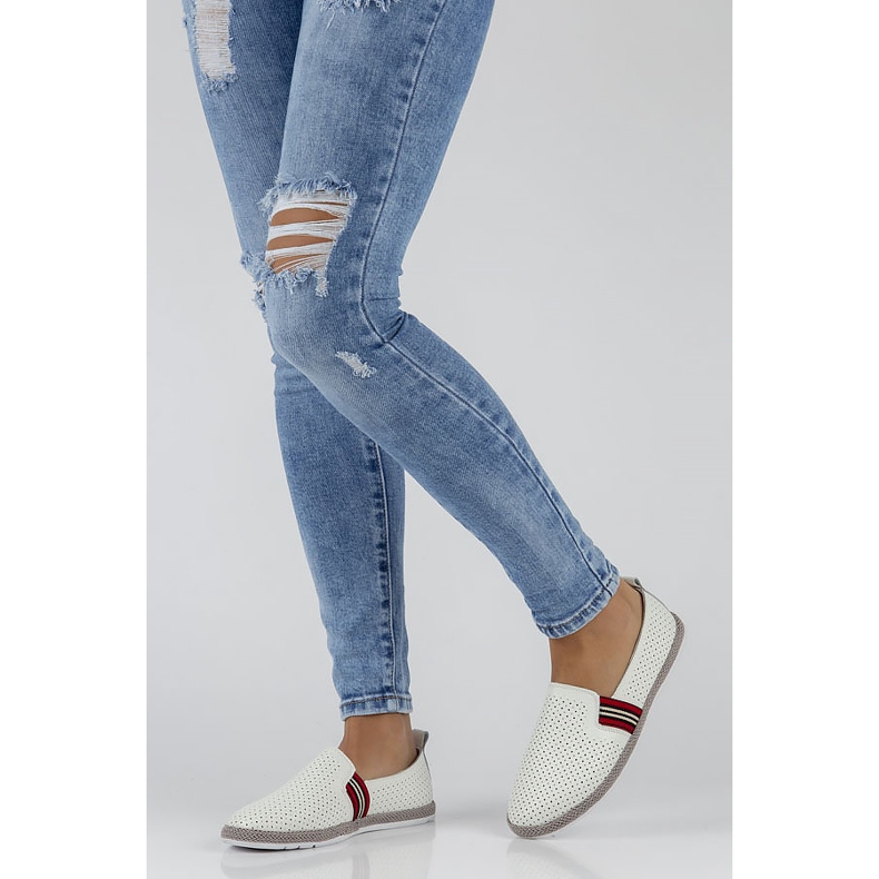 Lederschuhe Filippo DP2309 / 22 Wh weiß 2