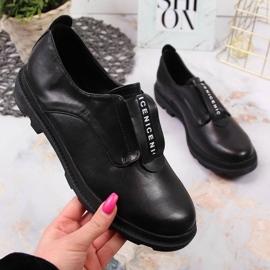 Schlupfschuhe S. Bararski W OLI147 schwarz 1