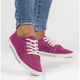 Lederschuhe Filippo DP3507 / 22 Fh fuchsia rosa 2