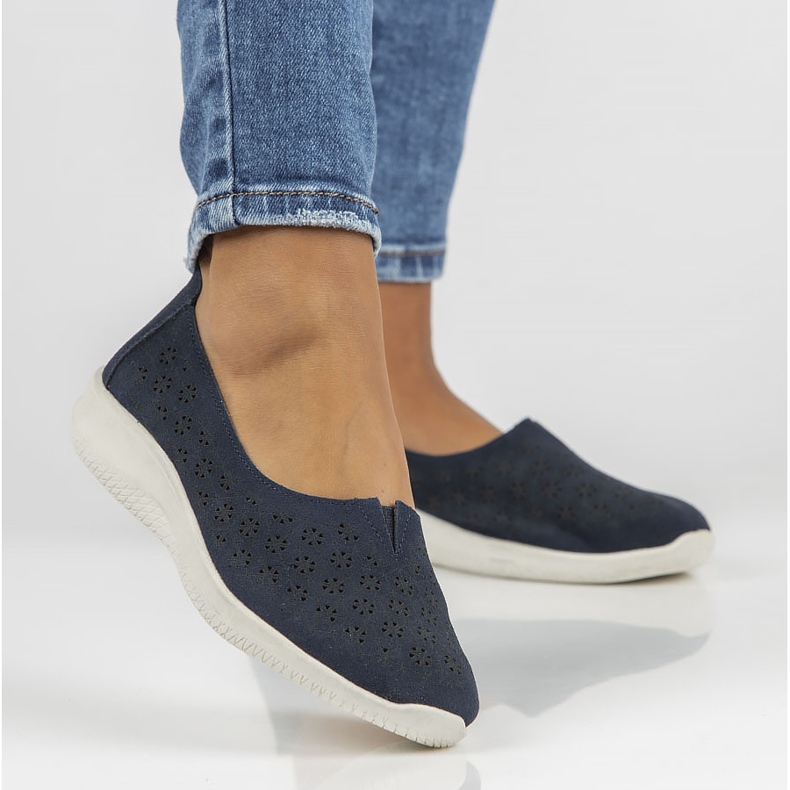 Lederschuhe Filippo DP3673 / 22 Nv marineblau navy blau 1