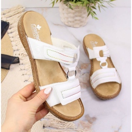 Klettleder Rieker W RKR511 weiß 1