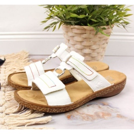 Klettleder Rieker W RKR511 weiß 2