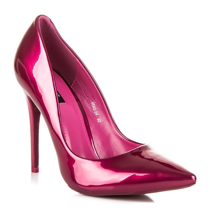 Vices Metallische Damen-Stilettos rosa 1