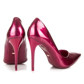 Vices Metallische Damen-Stilettos rosa 3