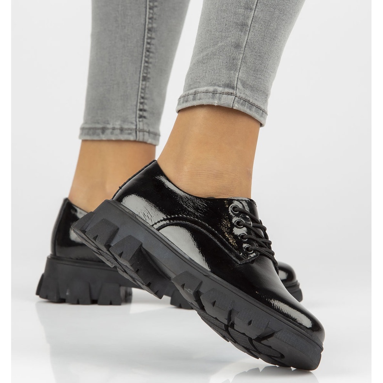 Lederschuhe Filippo DP3153 / 22 Bk schwarz 1